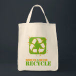 Bolsa Tote reciclar<br><div class="desc">Apenas diga não às bolsas plásticas! Use este saco reutilizável para promover uma mensagem ecológica.</div>