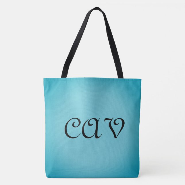 Bolsa Tote Recoleta Cornflower Blue (Frente)