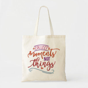 BOLSA TOTE RECOLHER MOMENTOS NÃO COISAS