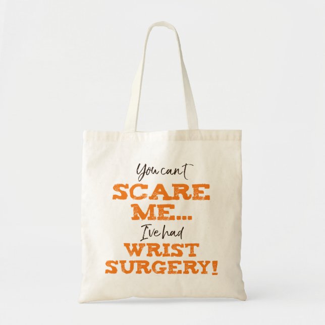 Bolsa Tote Recuperação de Cirurgia de Pulso Funcional (Frente)