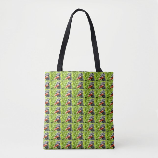 Bolsa Tote recuperação de laboratório preto (Frente)