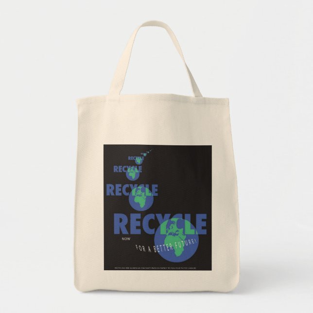 Bolsa Tote RECYCLE_print (Frente)