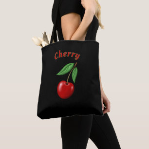 Bolsa Tote Red Cherry Design personalizado