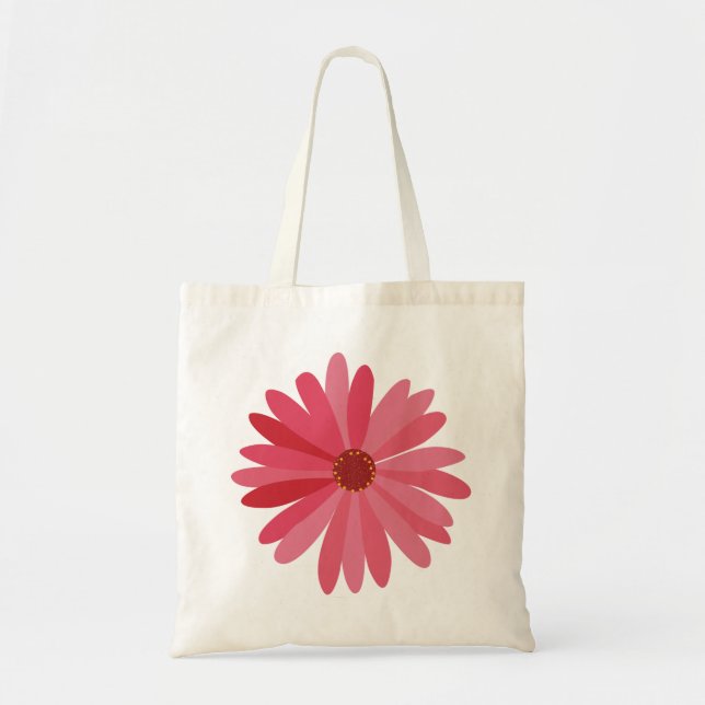 Bolsa Tote Red Daisy (Frente)