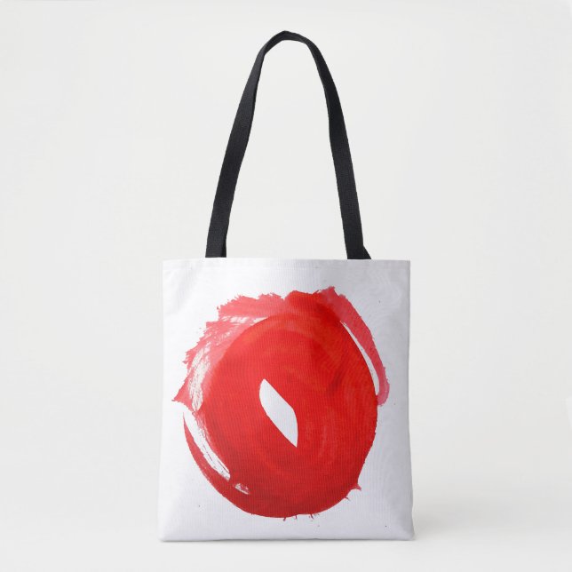 Bolsa Tote Red Dot. (Frente)