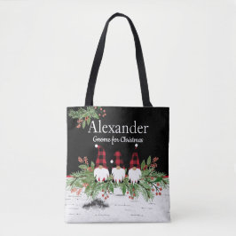 Bolsa Tote Red Hat BuffaloXadrez Gnomos Garland Aspen