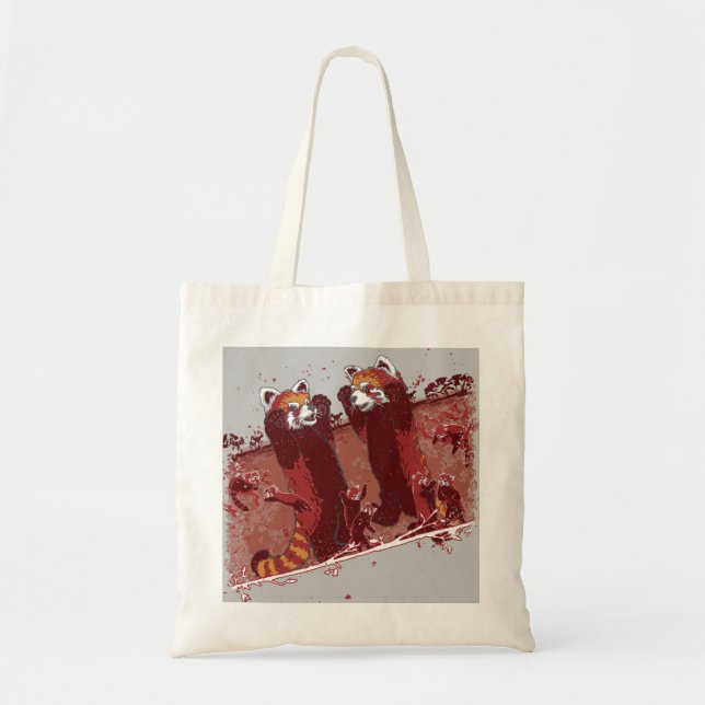 Bolsa Tote Red Panda Fury (Frente)