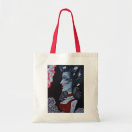 Bolsa Tote Red Queen Of Hearts Alice Wonderland Fantasy Art
