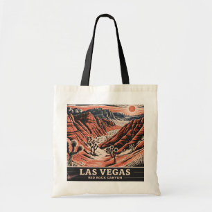 Bolsa Tote Red Rock Canyon Las Vegas Viagens vintage retrô WP