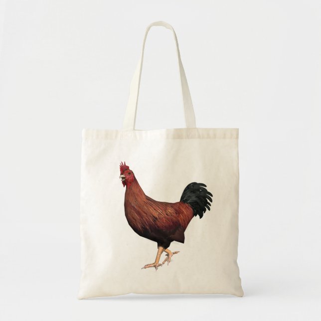 Bolsa Tote Red Rooster (Frente)