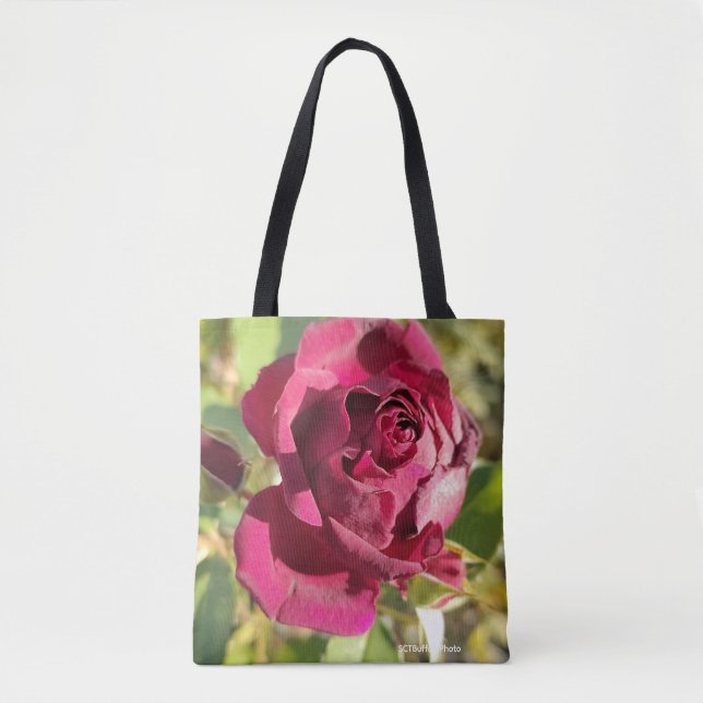 Bolsa Tote Red Rose  (Frente)