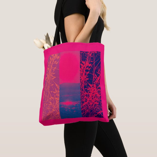 Bolsa Tote Red Sun Nature Tot Bag (Close Up)