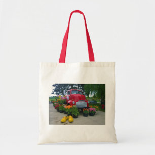 Bolsa Tote Red Truck com Tulips, Oregon