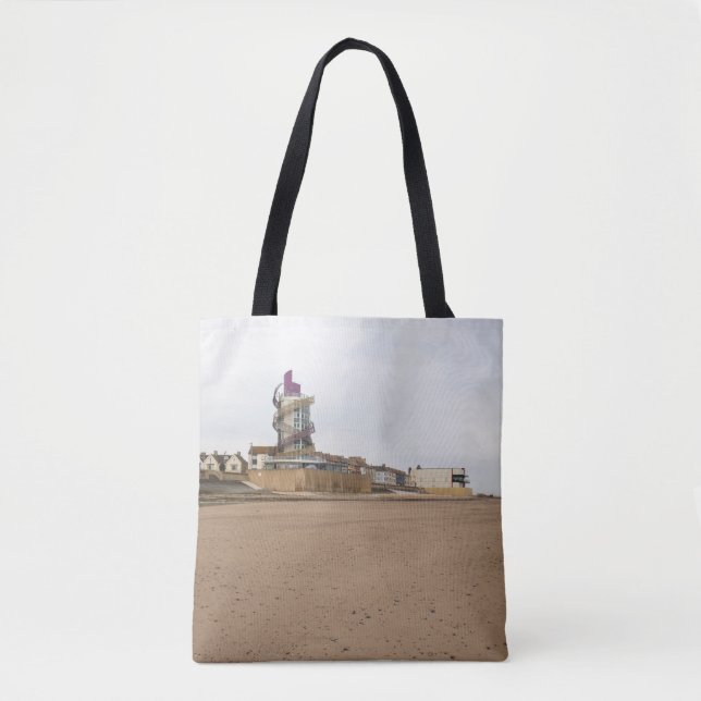 Bolsa Tote Redcar Beach and Beacon (Frente)