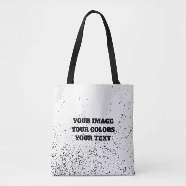 Bolsa Tote Redesenho do Arranque e Crie o seu (Frente)
