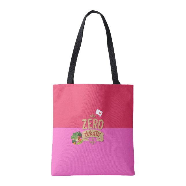 Bolsa Tote Reduzir Reutilizar Reciclar Eco - Saco de Compras  (Reduce Reuse Recycle Eco - Zero waste Tote Bag)