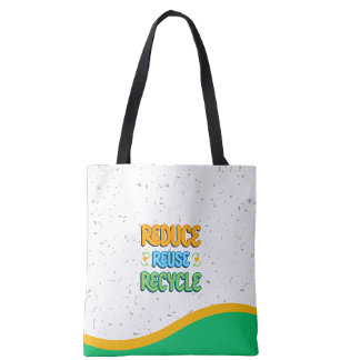 Bolsa Tote Reduzir Reutilizar Reciclar Saco Ecológico
