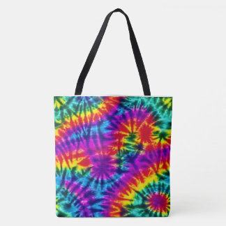 Bolsa Tote Refletor de telas e colantes multicolores