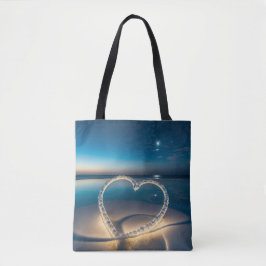Bolsa Tote Reflexão Celestial sobre Amor