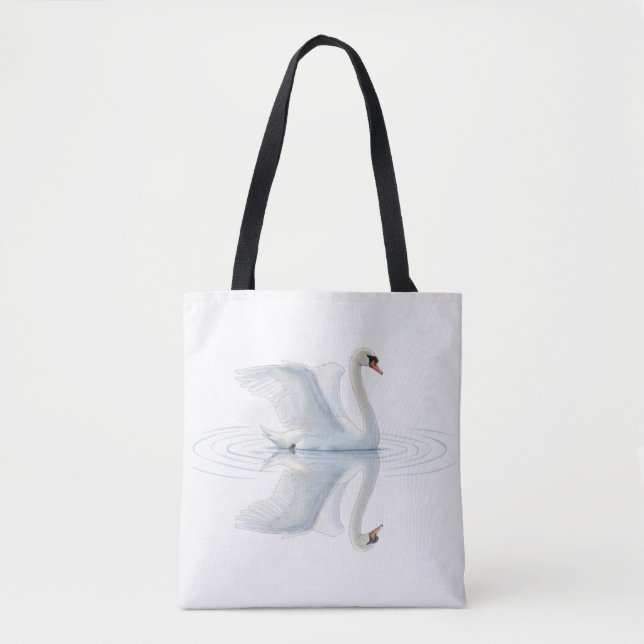 Bolsa Tote Reflexo do Cisne (Frente)