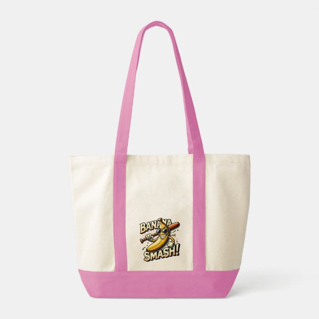Bolsa Tote Reforço de Banana (Verso)
