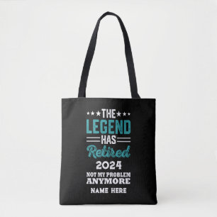 Bolsa Tote Reforma personalizada A Legenda se aposentou