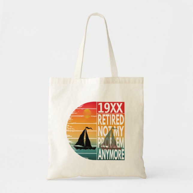 Bolsa Tote Reformado Não é mais meu problema  (Frente)