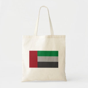 Bolsa Tote Refrigere a sacola feita malha da bandeira dos UAE