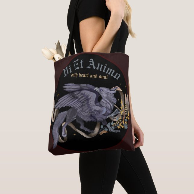 Bolsa Tote Regal Silver Griffin (Close Up)