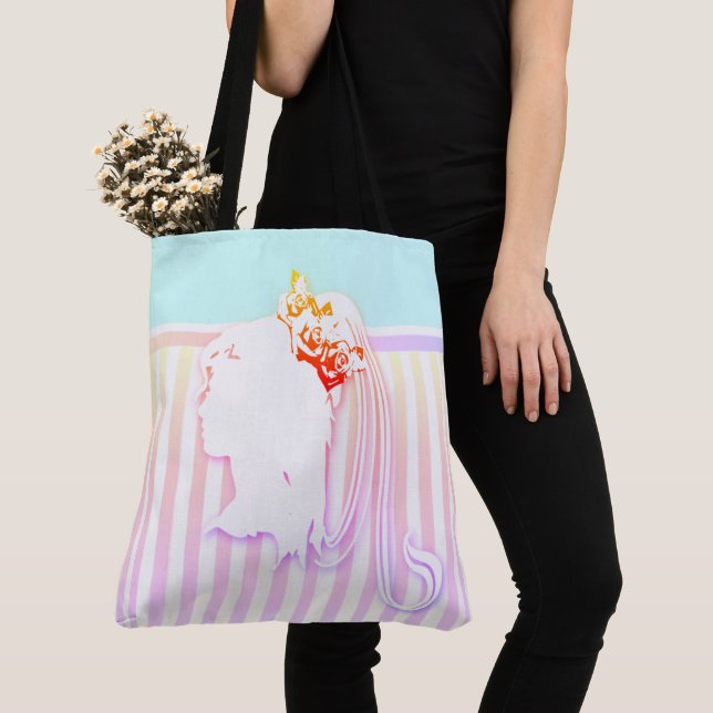 Bolsa Tote Regenbogen (Close Up)