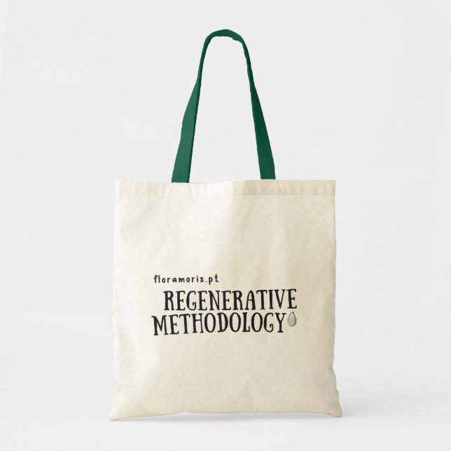 Bolsa Tote — regenerative methodology (Frente)