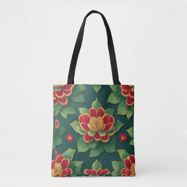 Bolsa Tote Reggae Lotus Flower (Frente)