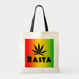 Bolsa Tote Reggae Rasta Leaf Jamaican Jamaica Budget Tote Bag