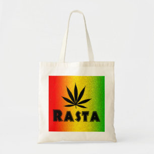 Bolsa Tote Reggae Rasta Leaf Jamaican Jamaica Orçamento Tote