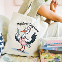 Registered Silly Goose Tote Bag