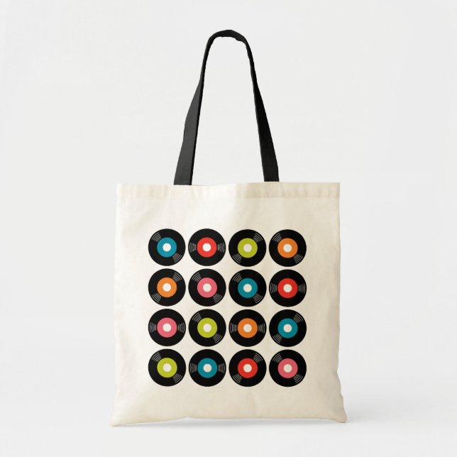 Bolsa Tote registro 45s (Frente)