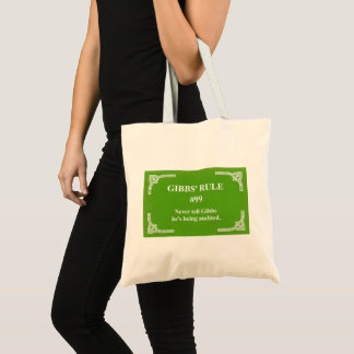 Bolsa Tote regra 99 de Gibbs