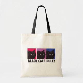 Bolsa Tote REGRA dos gatos pretos! Sacola