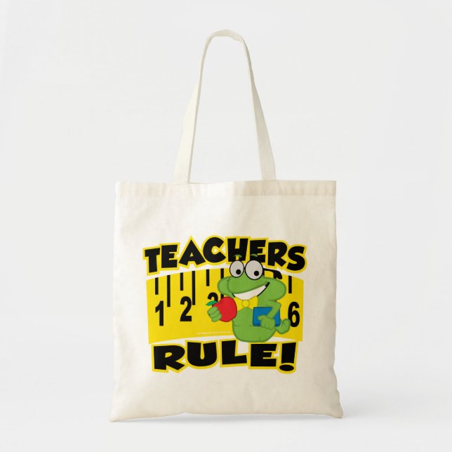 Bolsa Tote Regra dos professores! (Frente)