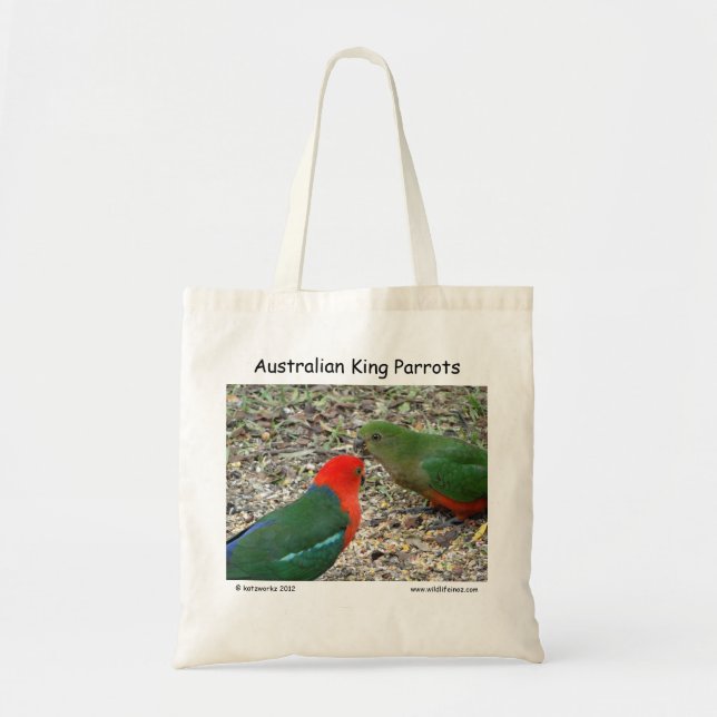 Bolsa Tote Rei australiano Papagaio (Frente)
