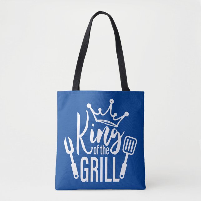 Bolsa Tote Rei da Tipografia Grill (Frente)