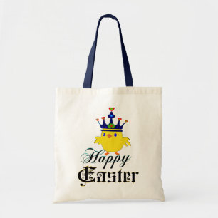 Bolsa Tote ♫ ♥ Rei Irlandês Crowned Chicken Budget Tote Bag¨
