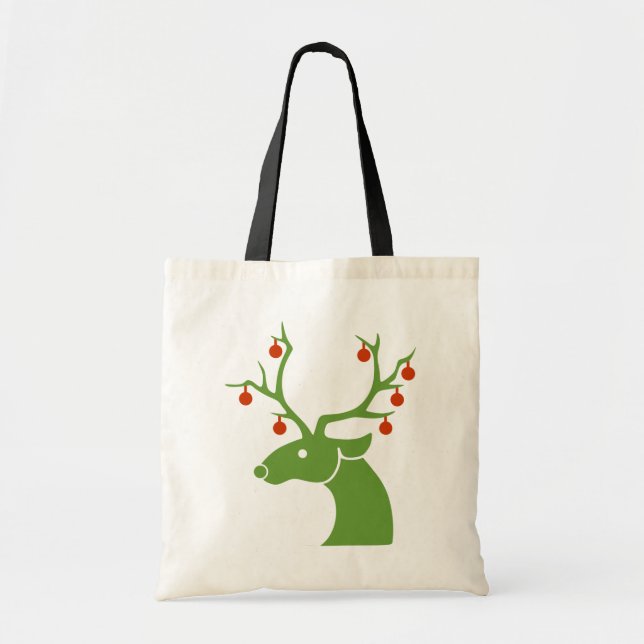 Bolsa Tote Reindeer Christmas (Frente)