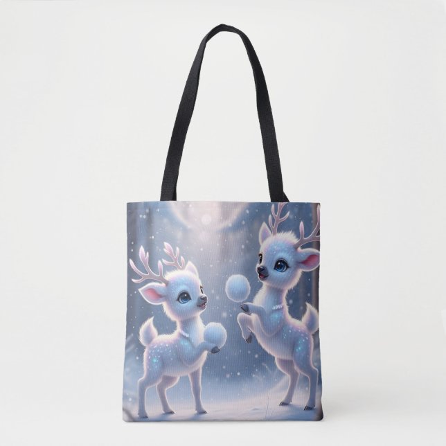Bolsa Tote Reindeer Frosty Frolic (Frente)