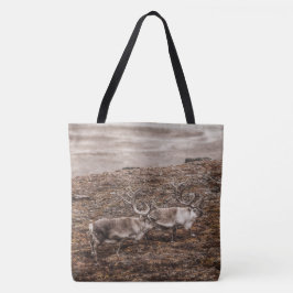 Bolsa Tote Reindeer Nature Photo