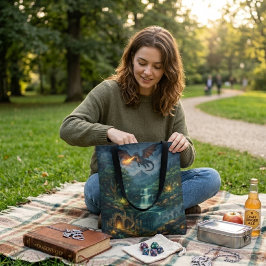 Bolsa Tote Reinos Mitológicos Lendas Fragmentadas