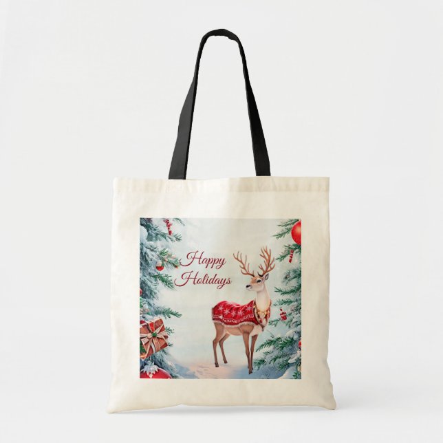 Bolsa Tote Reitor Holiday Tote Bag (Frente)