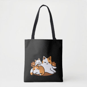 Bolsa Tote Relaxando a Arte de Gato - 'Dias de Furo de Lázaro
