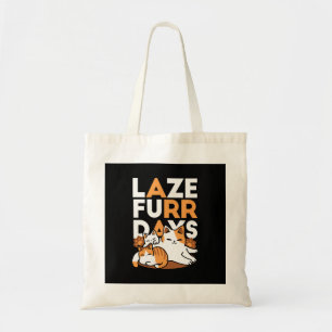Bolsa Tote Relaxando a Arte de Gato - 'Dias de Furo de Lázaro