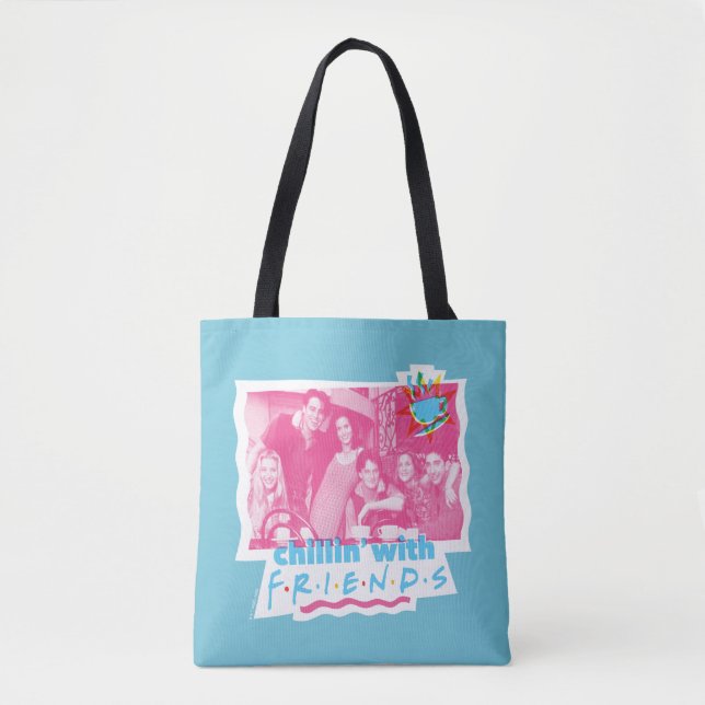 Bolsa Tote Relaxando com os FRIENDS™ (Frente)